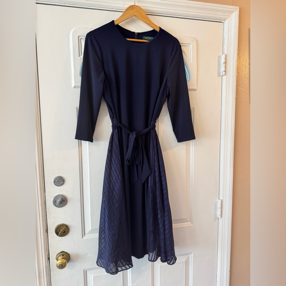 Ralph Lauren Navy Dress
